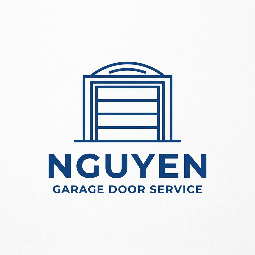 Nguyen Garage Door Service Logo